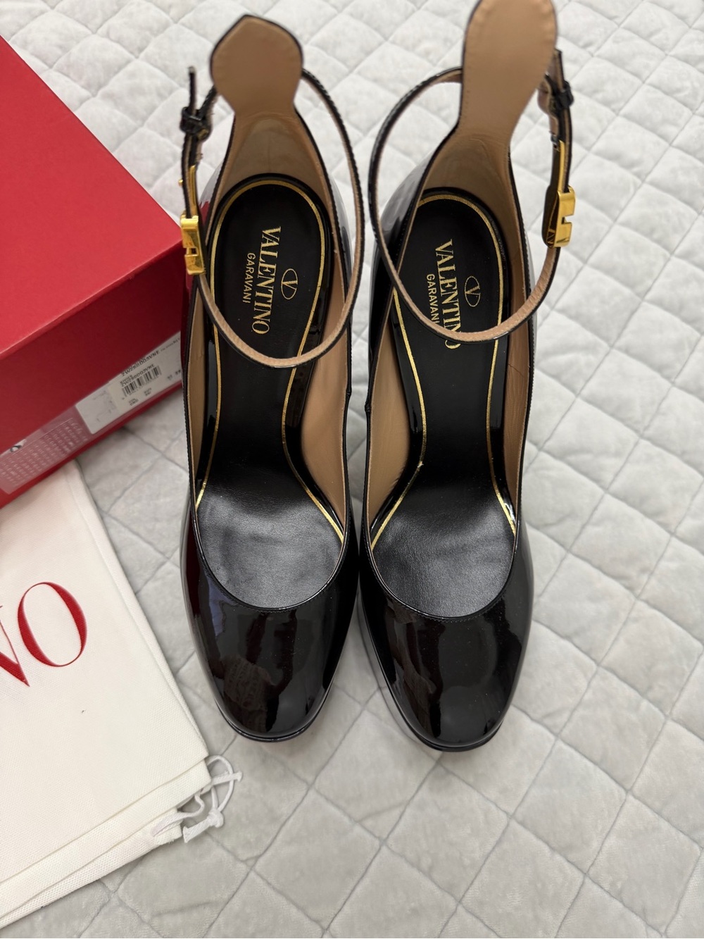 Valentino Garavani Tan-Go Platform Heels